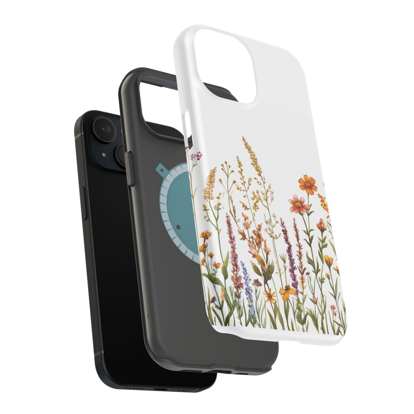 Custom Art Wildflower - Impact-Resistant iPhone Case